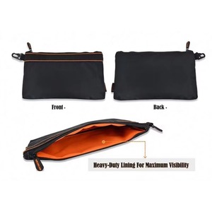 Free Sample Custom Logo <b>Heavy</b>-<b>Duty</b> 4 Packs Small <b>Tools</b> Pouch Electrician Zipper <b>Tool</b> Pouch <b>Bag</b> for <b>Tools</b> - Product Image 6