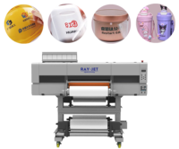 Imprimante UV DTF Xp600 3200 Imprimante DTF Transfert Funsun Imprimante UV A3 avec vidéo UV IR PVC Machine d'impression d'autocollants