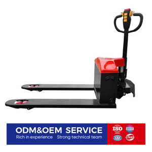 Truk Pallet Angkat Tinggi Listrik Kelas Industri 2t Sistem Hidrolik untuk Tugas Pemuatan dan Pembongkaran Gudang di Tiongkok - Product Image 1