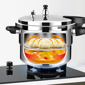 Cuisinière à pression <span class=keywords><strong>Royal</strong></span> <span class=keywords><strong>Prestige</strong></span> avec couvercle en verre et cuiseur vapeur, élément essentiel <span class=keywords><strong>de</strong></span> cuisine élégant - Product Image 4