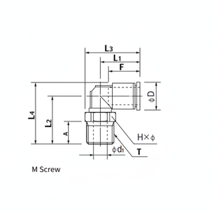 AL3นิต้ามินิแบบกดหนึ่งกระบอก - Product Image 1