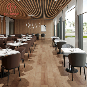 Moderne Restaurant Meubelset Hotel Cafe Fastfoodcabine Zitplaatsen Halve Cirkel Eetbank Marmeren Tafelstoelen - Product Image 5