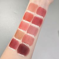 Gloss à lèvres velouté Keke Mood Fluid Bear Mud, couleur hydratante légère et non collante, ODM