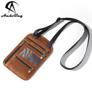 กระเป๋าหนังแท้ AndoBag รุ่น 1019s สำหรับใส่พาสปอร์ต บัตรเครดิต บัตรประชาชน พร้อมสายคล้องคอ ป้องกันการโจรกรรมข้อมูล RFID - Product Image 6
