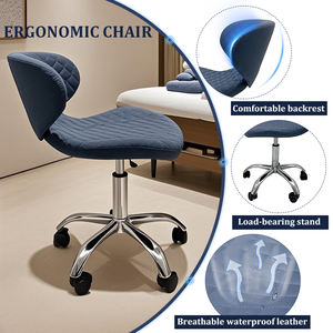 New Arrival Của Màu Sắc Hiện Đại Da Vòng Dưới Salon Đồ Nội Thất Ngồi Có Thể Ngả Ghế Lớn Thủy Lực Bơm Cắt Tóc Ghế - Product Image 5