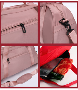 Bolsa Deportiva Resistente al Agua con Compartimento Seco/Húmedo, Ideal para Fitness en Interiores y Uso Diario - Product Image 2