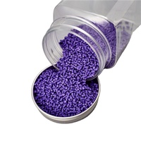 Mélange de colorants en vrac pour plastiques PE et PP, couleur violet clair, vente en gros usine