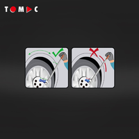 TOMAC Jeu d'outils à douille d'impact de roue extra longue (1/2mm) 150 "CrMo, manchons de rechange