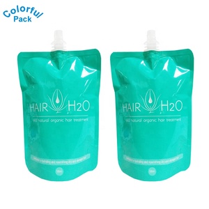 Small Size Plastic Cosmetic <strong>Pouches</strong> 1oz Zippered Stand Vacuum Bag PET Material Security Features Shampoo Packaging <strong>Water</strong> Usage - Product Image 2