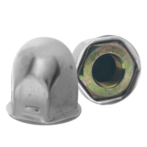 Couvercle d'écrou de roue de camion en acier inoxydable, 2 pièces, 33mm, pour écrous de roue de camion - Product Image 4