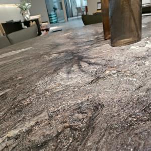 Ensemble <span class=keywords><strong>de</strong></span> meubles <span class=keywords><strong>de</strong></span> salle à manger <span class=keywords><strong>de</strong></span> luxe moderne - <span class=keywords><strong>Table</strong></span> ronde avec plateau en pierre frittée et pieds en marbre avec plus <span class=keywords><strong>de</strong></span> 10 chaises - Product Image 5