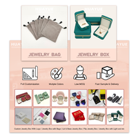 Boîte cadeau en carton kraft noir pour pendentif, boucles d'oreilles, bracelet, collier, présentoir à bijoux, emballage en papier, boîte à bijoux avec couvercle et base