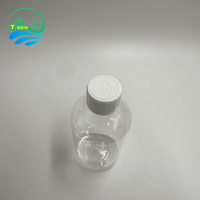 Bouteille en plastique PET transparente de 500 ml pour médicaments liquides, sirop contre la toux, flacon de 16 oz avec bouchon sécurité enfant