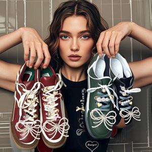 Mity Rain PCS Charms For Sneakers Lace Charms Contain Bows Clips Pins Jewelry <b>Decoration</b> And Jewelry For <b>Shoes</b> - Product Image 4