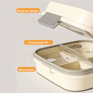 Nuevo Organizador de Pastillas Portátil de Viaje para <span class=keywords><strong>7</strong></span> Días, con Doble Capa y <span class=keywords><strong>7</strong></span> Compartimentos para Protección Contra la Humedad - Product Image 5