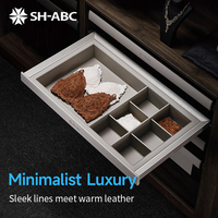 SH-ABC HERA Accessoires de quincaillerie pour armoire, décorations de placard, étagère, bijoux, meubles de chambre à coucher, rangement de sous-vêtements, panier de rangement
