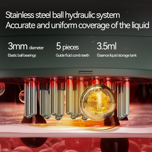 Cepillo de Masaje para el Crecimiento del Cabello con Luz LED, Recargable, con Líquido Alisador de Cabello, Nuevo Diseño - Product Image 6