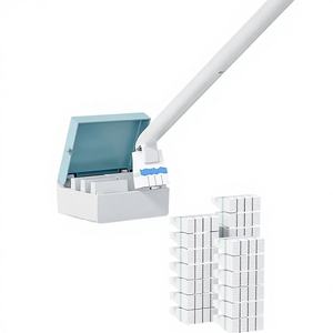 <span class=keywords><strong>Brosse</strong></span> de toilette jetable biodégradable écologique avec têtes de nettoyage remplaçables pour salles de bain domestiques - Product Image 4