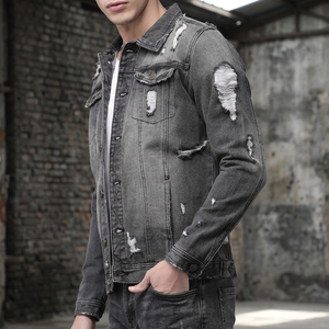 Custom Fashion Motorcycle Jacket Men's <b>Summer</b> Plus-size Bow 100% Cotton Breathable Long <b>Thin</b> Casual - Product Image 3