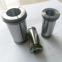 Collet Presisi Tinggi Tipe C dengan Tangkai Lurus C16 C20 C25 C32 C40 Spring Collet untuk Chuck Milling Daya 65Mn HRC44-48