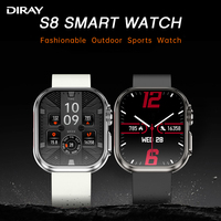 Reloj Inteligente Deportivo Android IOS 2026 con Pantalla TFT de 2.01 Pulgadas, Resistente al Agua, Batería de Larga Duración de 7-15 Días, Carga Magnética, para Hombres y Mujeres