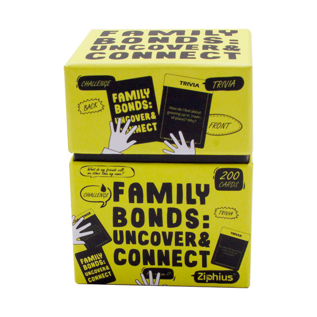 Wholesale Custom Playing Cards Family Board Game Conversation Question Cards Kids Cards Games for Children