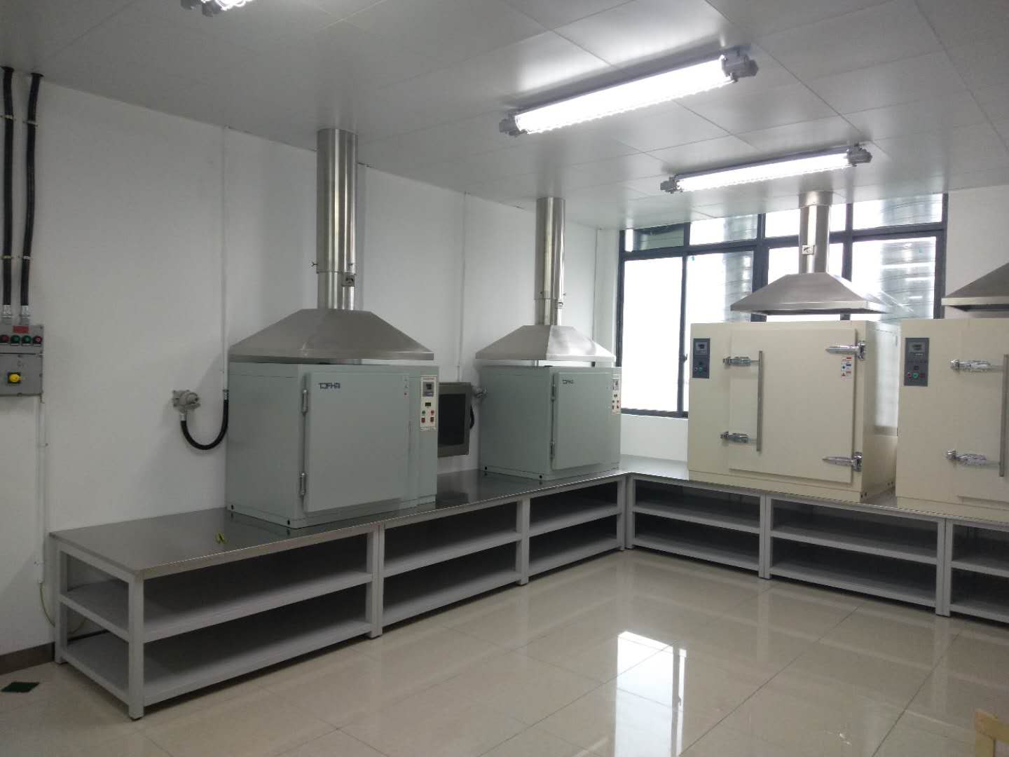 Clean Room Stainless Steel Lab Bench GMP
