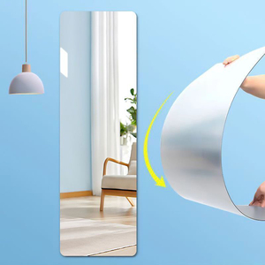 <span class=keywords><strong>Specchio</strong></span> Acrilico <span class=keywords><strong>Moderno</strong></span> a Doppia Faccia, Infrangibile e Autoadesivo per la Sicurezza dei Bambini in <span class=keywords><strong>Camera</strong></span> da Letto, Porta, Armadio - Product Image 1