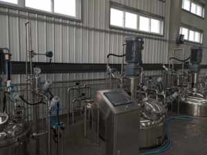 Biorreactor SIP (vapor en el lugar) Biorreactor CIP (Limpieza en el lugar) Sistema de control de fermentador automatizado Fermentador de acero inoxidable - Product Image 6