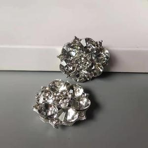 Boutons en cristal professionnels pour vêtements, chaussures, sacs, accessoires pour cheveux en alliage, fleurs en strass, cristal personnalisé - Product Image 4