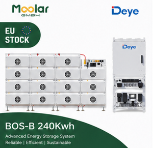 Kit de stockage de batteries résidentielles de grande capacité Deye BOS-B 240PRO 240 kWh, banque d'énergie haute tension pour toitures communautaires, stock européen disponible - Product Image 1