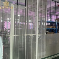 Haute transparence P3.91-7.8 intérieur Flexible LED écran d'affichage couleur verre fenêtre adhésif Transparent LED Film affichage