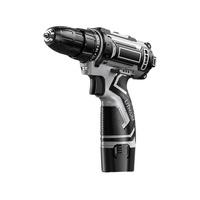 Perceuse sans fil au lithium-ion, kit d'outils domestiques, kit de réparation, tournevis électrique, boîte à outils, garantie 1 an pour le perçage du bois