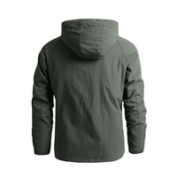Blousons Bomber Légers d'Hiver pour Hommes, Résistants à l'Eau, Coupe-Vent Décontractés d'Automne, Matelassés, Entièrement Zippés, Imperméables, à Capuche pour le Travail