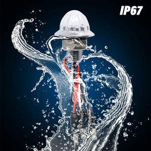 Новейшая высокая яркость и высокая мощность 3 Вт мини арбуз грузовик светодиодный свет IP67 и многоцветный - Product Image 5