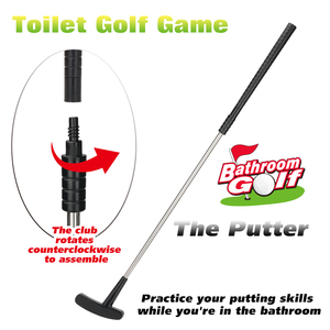 Ensemble de <span class=keywords><strong>jeu</strong></span> de <span class=keywords><strong>golf</strong></span> de toilette pratique Mini <span class=keywords><strong>jeu</strong></span> de putting pong de <span class=keywords><strong>golf</strong></span> dans la salle de bain cadeaux drôles - Product Image 4