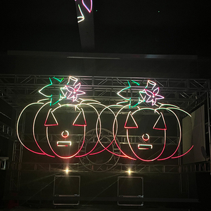 Luce Laser RGB Knight 10w per DJ, <span class=keywords><strong>Discoteca</strong></span>, Palcoscenico, Feste e Spettacoli con Animazioni per Locali Notturni - Product Image 6