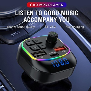 <span class=keywords><strong>2025</strong></span> mới bán <span class=keywords><strong>FM</strong></span> <span class=keywords><strong>Transmitter</strong></span> xe Mp3 Máy nghe nhạc kép USB sạc nhanh rảnh tay cuộc gọi xe Kit <span class=keywords><strong>FM</strong></span> modulator với LED ánh sáng - Product Image 3