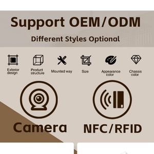 24 inch màn hình cảm ứng AIO công nghiệp Android Bảng điều chỉnh PC <span class=keywords><strong>kiosk</strong></span> tự phục vụ đặt hàng Máy treo tường nhà hàng thanh toán <span class=keywords><strong>kiosk</strong></span> - Product Image 4