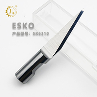 Lame de couteau vibrant en carbure de tungstène ESKO pour fabricant de lames ESKO Konsberg BLD-DR8160, lame de découpe oscillante CNC