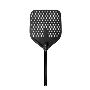 Vente directe du fabricant : Spatule <span class=keywords><strong>à</strong></span> <span class=keywords><strong>pizza</strong></span> carrée perforée de 12 pouces en alliage d'aluminium anodisé de haute qualité pour four <span class=keywords><strong>à</strong></span> <span class=keywords><strong>pizza</strong></span> - Product Image 6