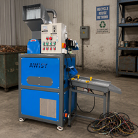 Machine de recyclage de câbles usagés, granulateur de câbles en cuivre