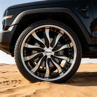 Nouvelles jantes forgées 2 pièces à rayons multiples, concaves profondes, en alliage, de 18 à 24 pouces, compatibles avec BMW, Mercedes, Audi, Chevrolet, Monte Carlo Sedan