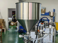 Machine de remplissage automatique ZONELINK pour beurre corporel aux cacahuètes, ketchup au chocolat, graisse, sauce tomate, sirop, crème, miel, pâte