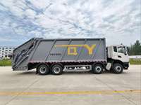 Grand camion poubelle de 30 mètres cubes en métal moulé sous pression avec certification GCC