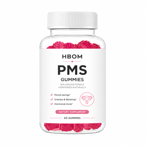 เยลลี่ OEM PMS สำหรับปรับสมดุลฮอร์โมน บรรเทาอาการปวดประจำเดือน ช่วยลดอาการอารมณ์แปรปรวน ท้องอืด ปวดเกร็ง และสิวจากฮอร์โมน - Product Image 1