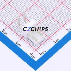 5TPBA020L Wire-to-Board Pin Header Bent Lead Through Hole,P=3.96mm Connector 1x2P 3.96mm Right Angle Insert VH - Product Image 1