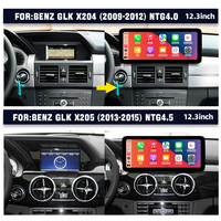 Système Linux ZLH 12,3 pouces pour voiture, CarPlay Auto 1920*720 WiFi BT, écran tactile, autoradio MP3, CarPlay sans fil intégré, NTG4.0 pour tableau de bord Benz GLK