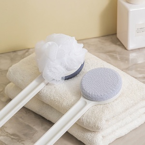 New Plastic <b>Shower</b> <b>Brush</b> Long Handle <b>Shower</b> <b>Brush</b> Comfortable Washing <b>Brush</b> - Product Image 4