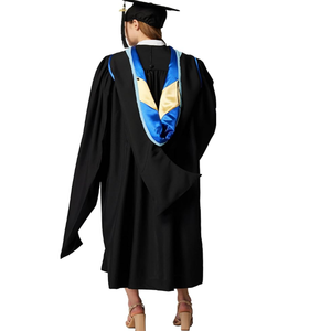 Venta al por Mayor de Togas de Graduación Escolares Unisex 2025, Nuevas, Mate, Personalizables, Cómodas y de Alta Calidad, con Birretes, Cordón de Honor, Borla y Estola - Product Image 2
